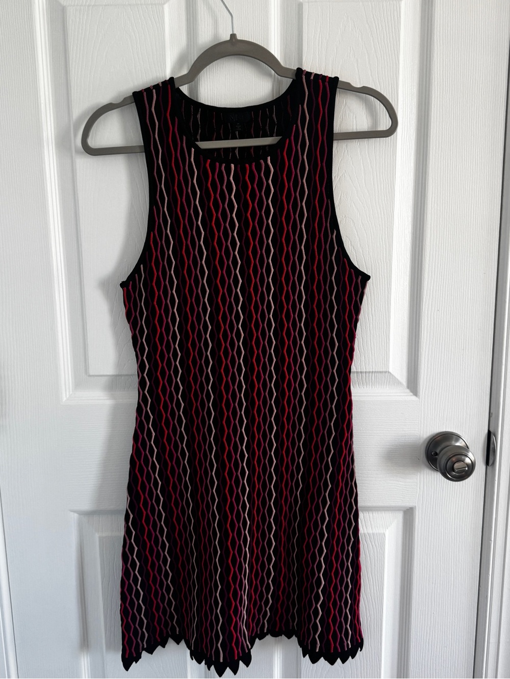 NBD Scalloped Edge Knit Dress